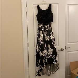 Two-piece Formal Dress (does not show tummy)